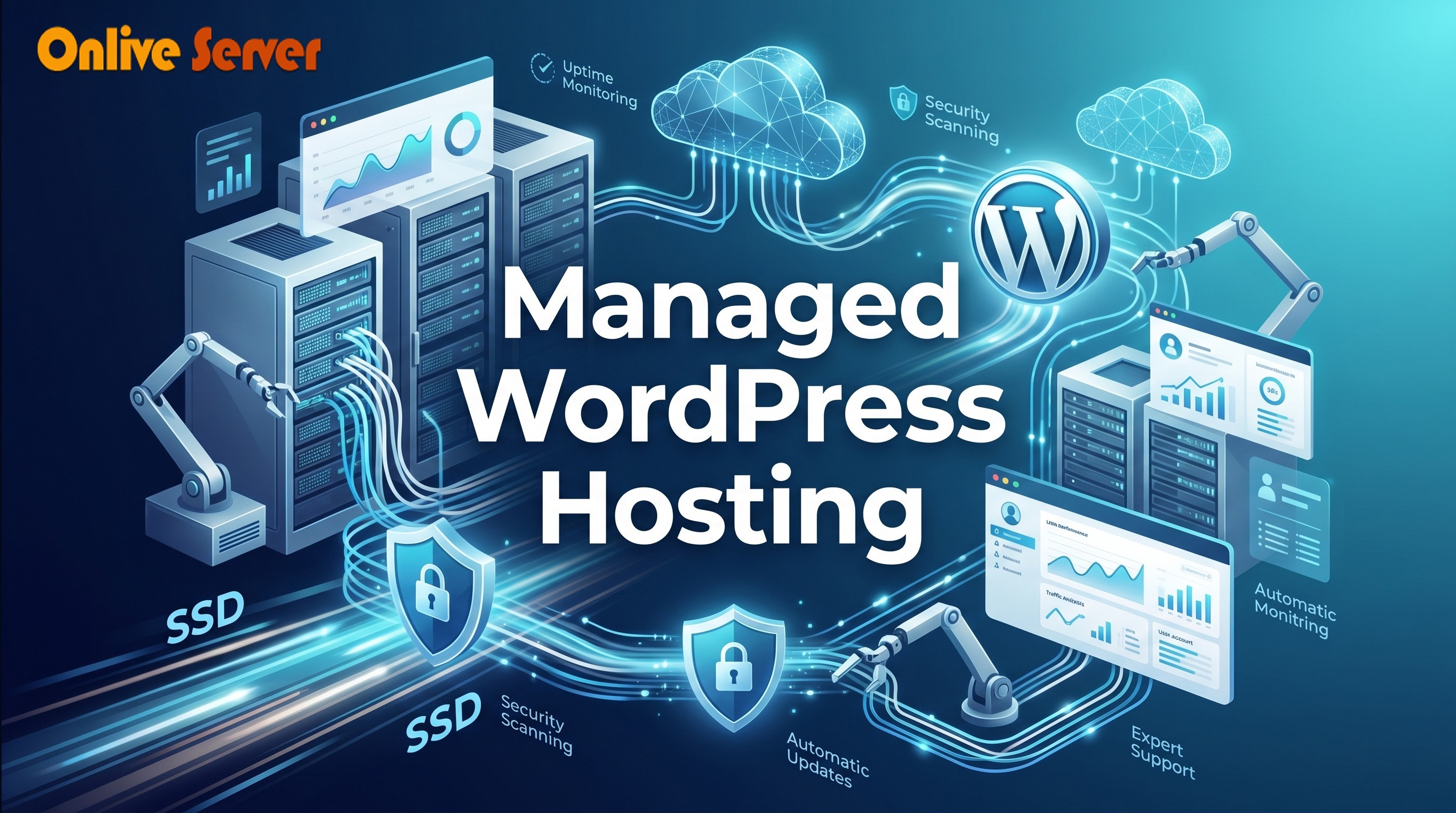 Managed WordPress Hosting for Fast, Secure & Easy Website Management