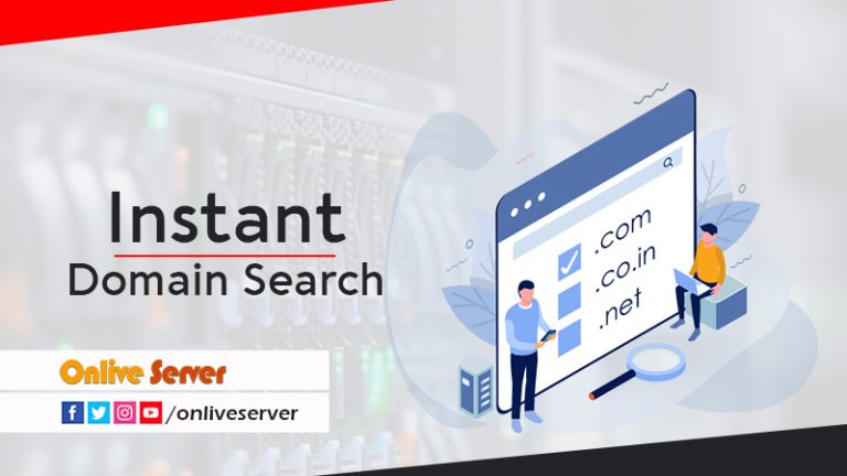 Grab Instant Domain Search From Onlive Server